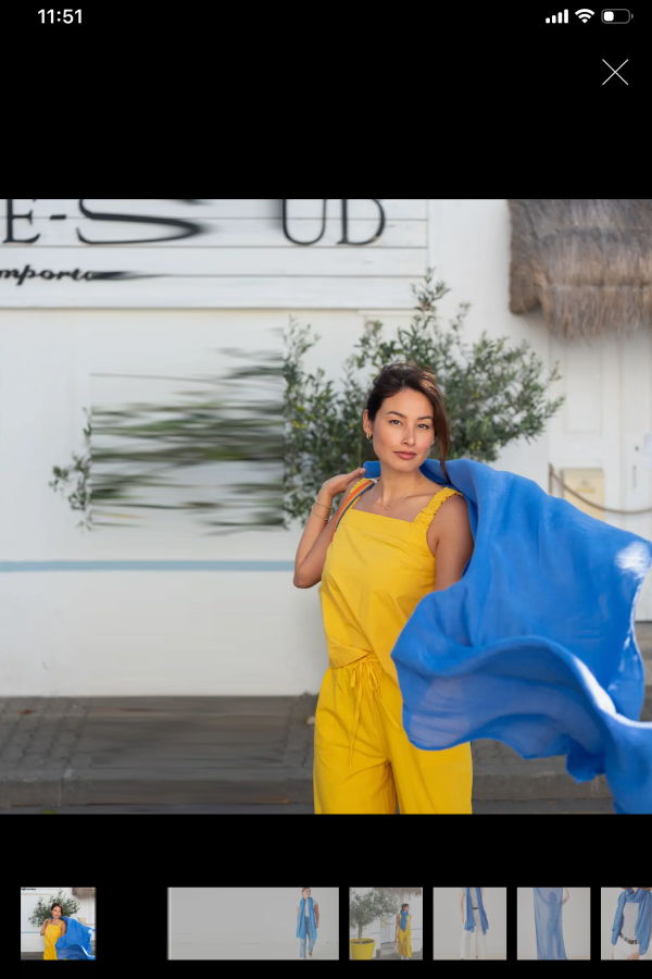 Mer Sea Golightly Travel Scarf - Pacific