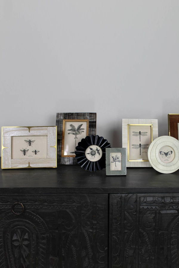 Homart Resin & Brass Picture Frame 4x6