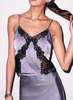 Fleur du Mal Juliet Lace Silk Cami - Lavender - Thumbnail 2