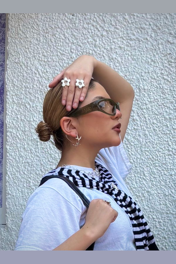 amemori Chunky Flower Ring