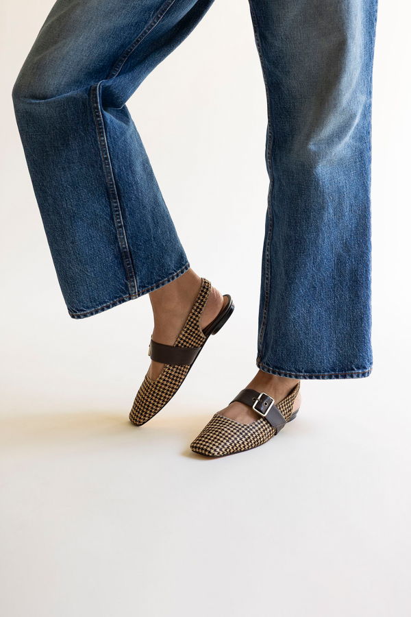 Huma Blanco Farrah Slingback Flat