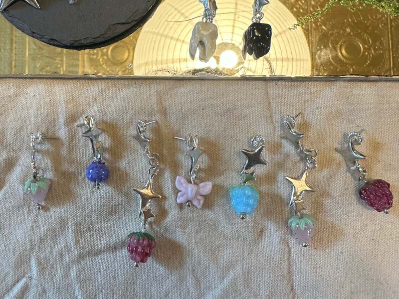 amemori Fruity Twinkle Single Earring