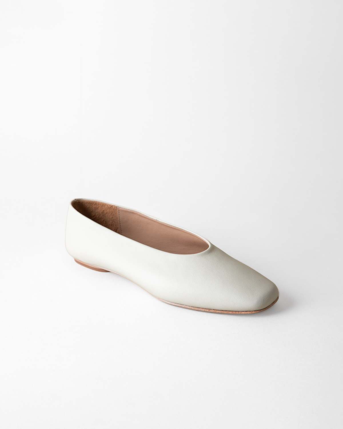 Huma Blanco Margaux Ballet Flat Bone Nappa - Image 5 of 5