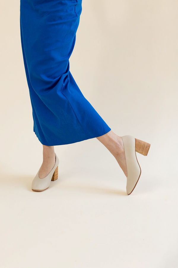 Huma Blanco Salvador Block Heel Heels