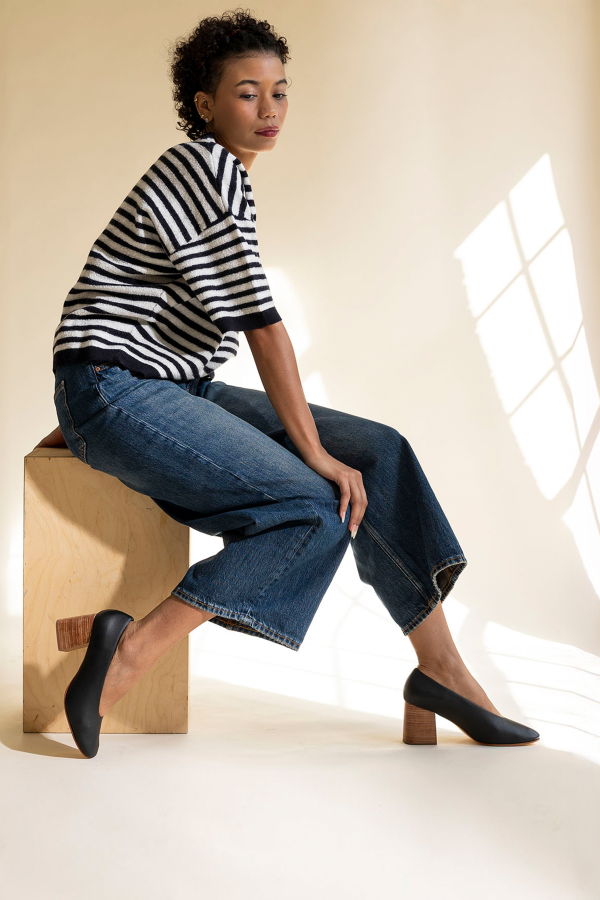 Huma Blanco Salvador Block Heel Heels