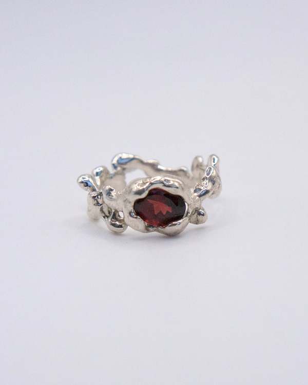 amemori Volcan Ring - Silver