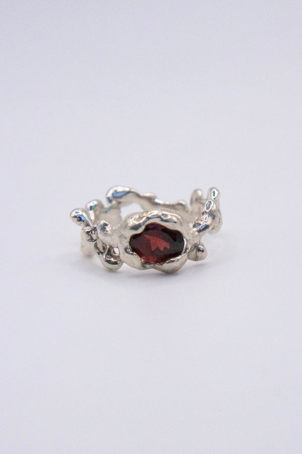 amemori Volcan Ring - Silver