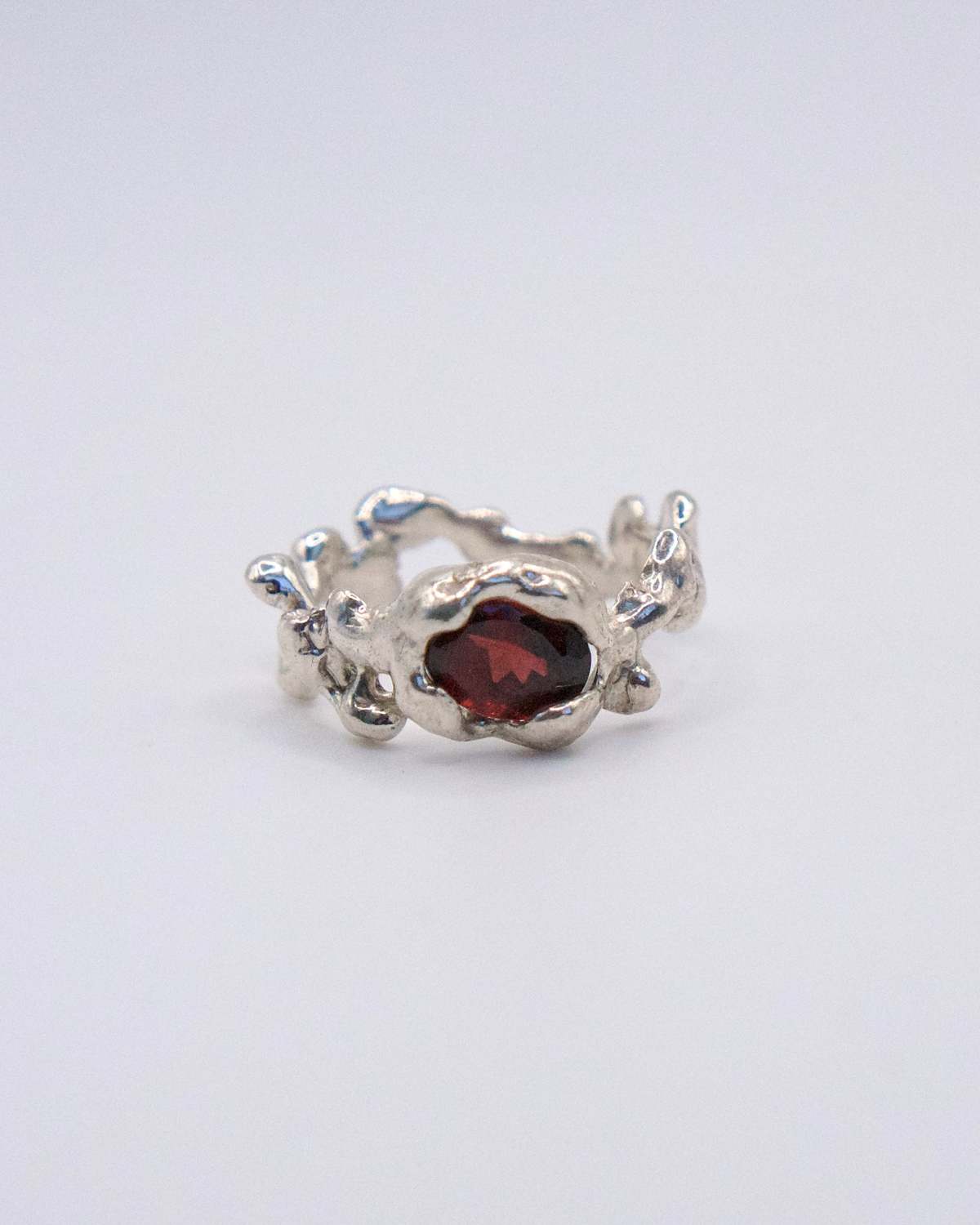 amemori Volcan Ring - Silver - Image 1 of 2