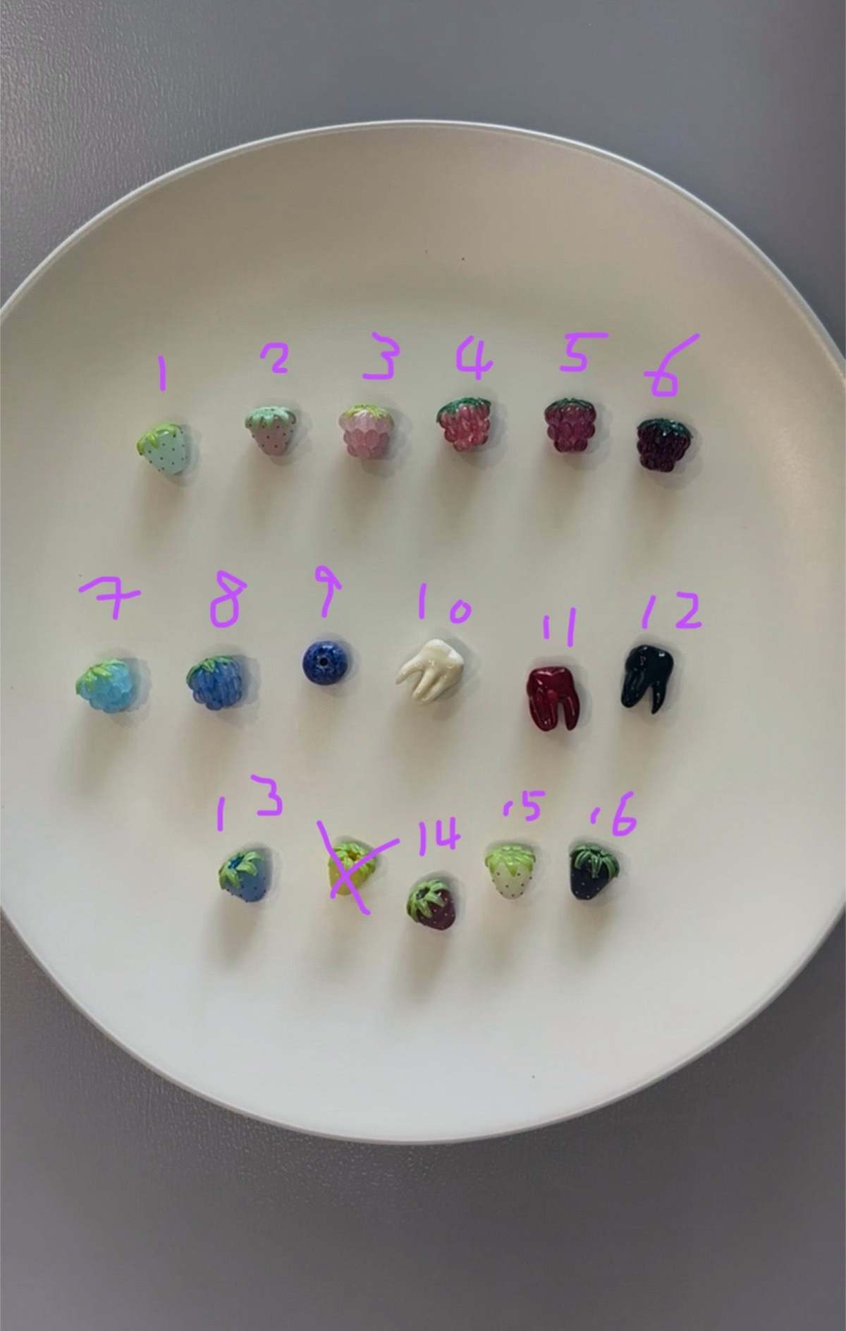 amemori Midsummer Dinner Table Necklace - Image 3 of 4