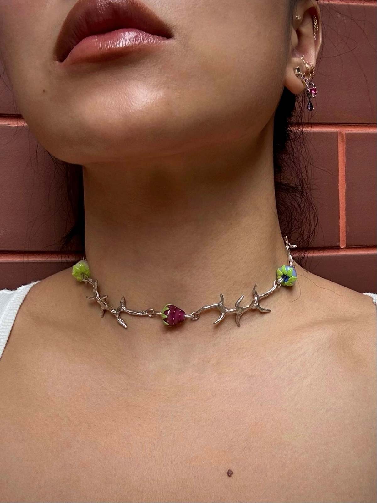 amemori Midsummer Garden Choker Necklace - Image 5 of 6