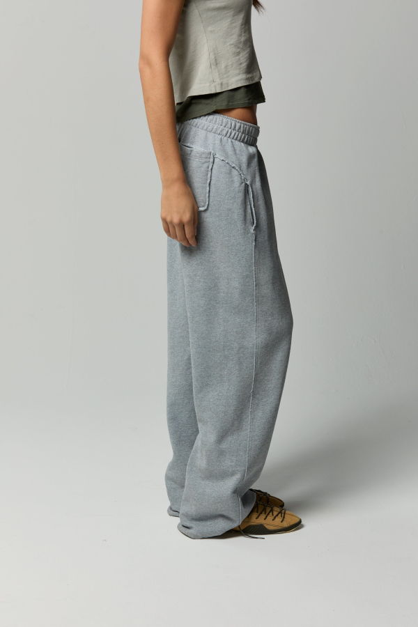 Asher Siena Sweatpant - Heather Grey