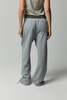 Asher Siena Sweatpant - Heather Grey - Thumbnail 4