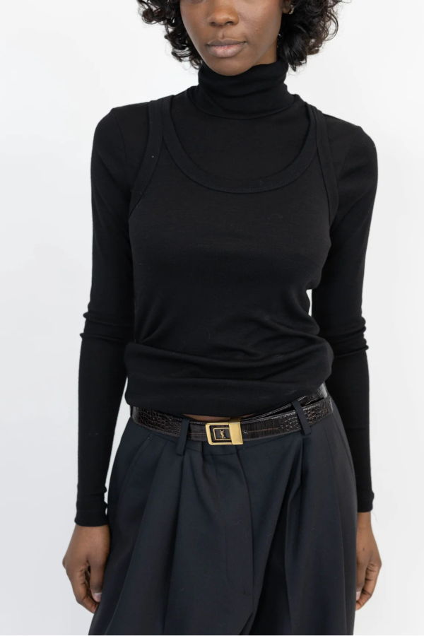 Rohe Double-Layer Wool Top