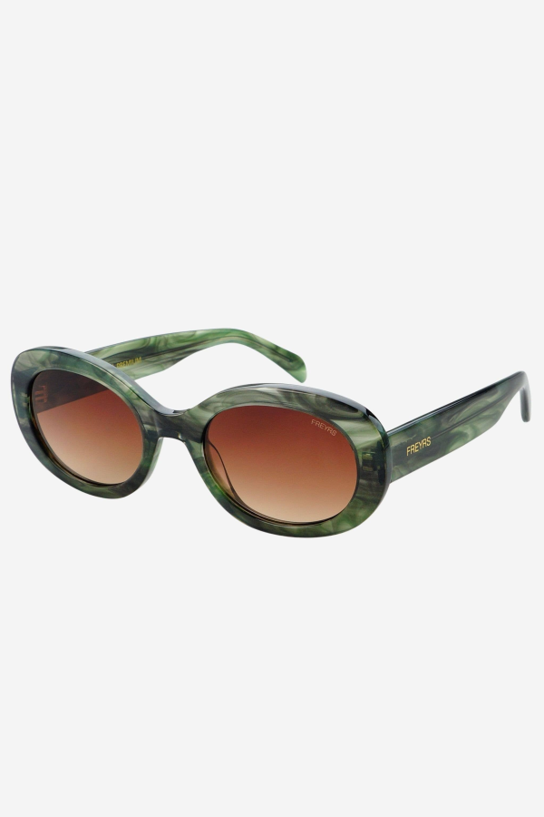 FREYRS Eyewear Aria Acetate Oval Sunglasses