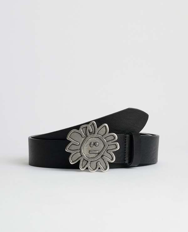 Sunflower Flower Buckle Belt Sunflower Flower Buckle Belt