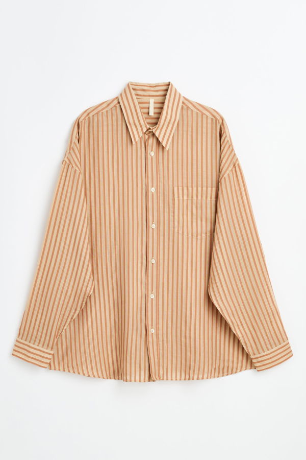 Sunflower Stable Shirt - Brown Stripe