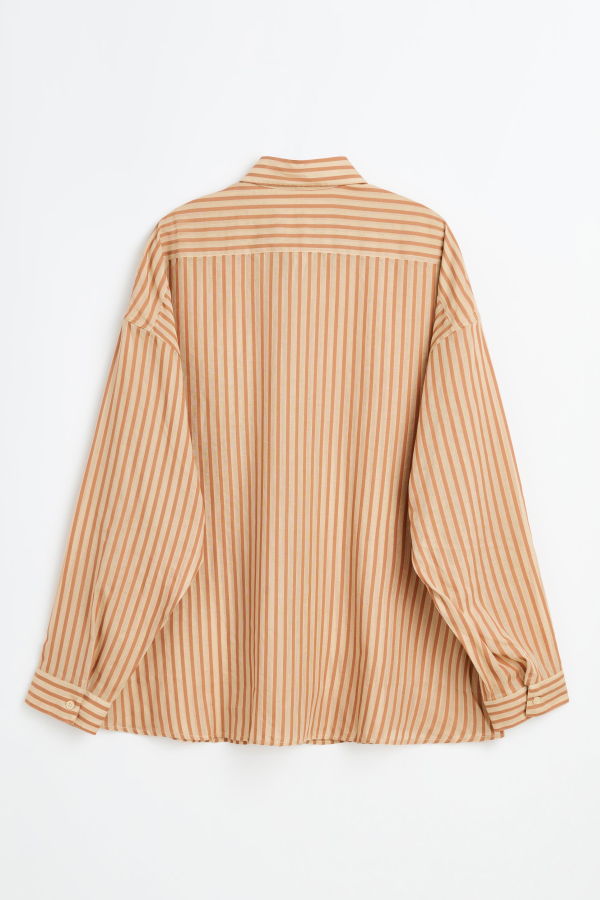 Sunflower Stable Shirt - Brown Stripe