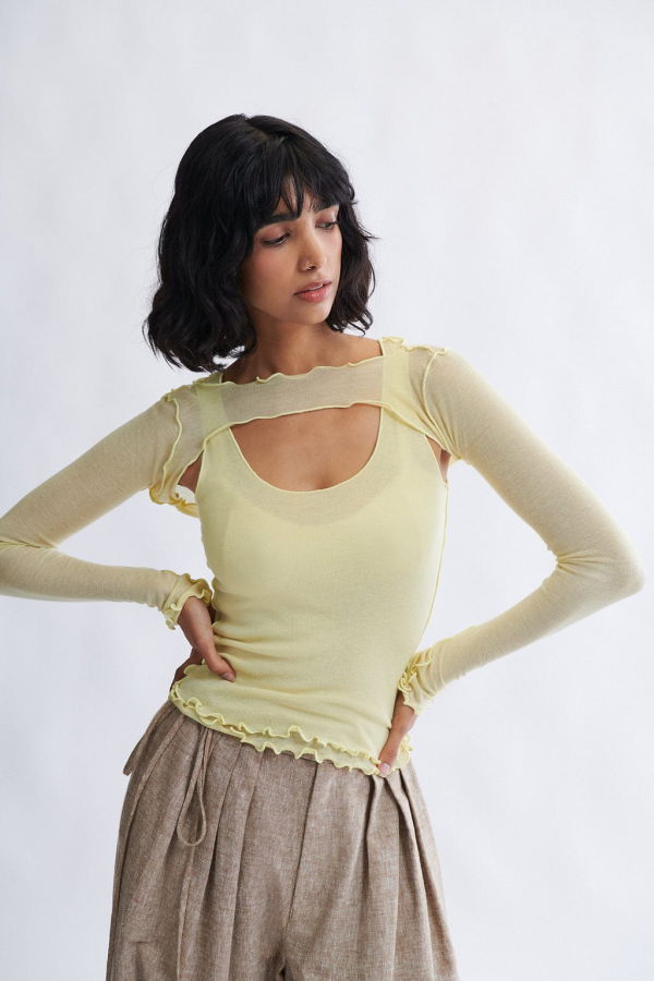 Eliza Faulkner Quincy Shrug Set
