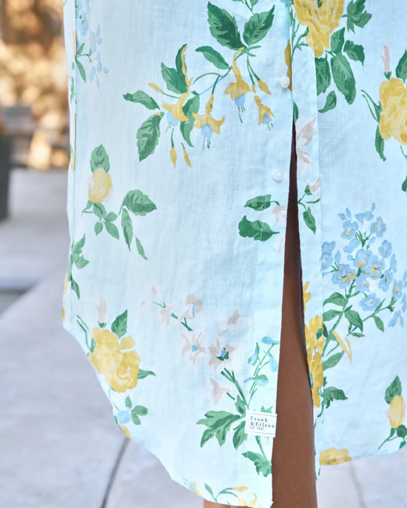 Frank & Eileen Rory Maxi Shirtdress - Spring Bouquet