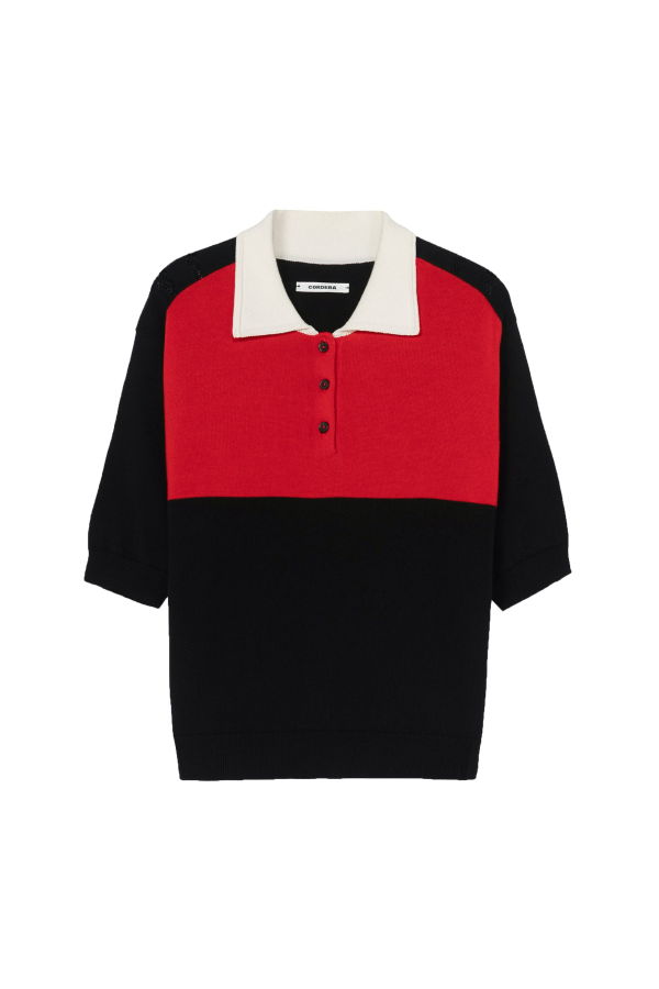 Cordera Organic Cotton Colorblock Polo