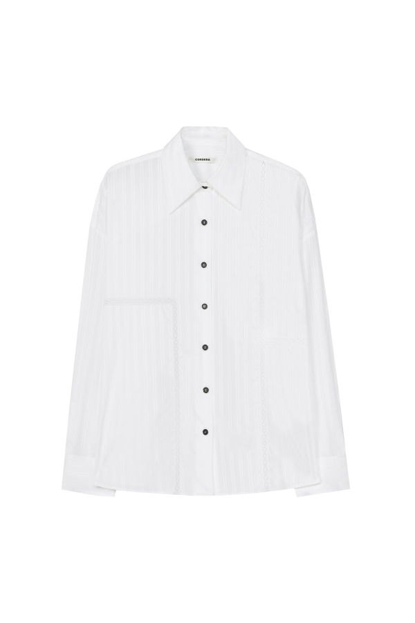 Cordera Oversized Lace Shirt
