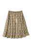 Find Me Now Haenim Polka Dot Skirt - Cream/Mocha - Thumbnail 5