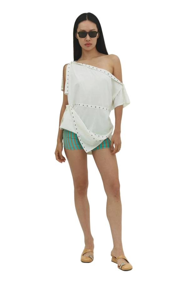 Find Me Now Lua Snap Multi-wear Dress/Top - Milk