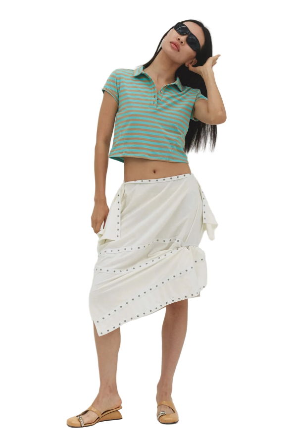 Find Me Now Lua Snap Multi-wear Dress/Top - Milk