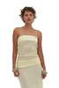 Find Me Now Nara Tube Top - Butter - Thumbnail 1