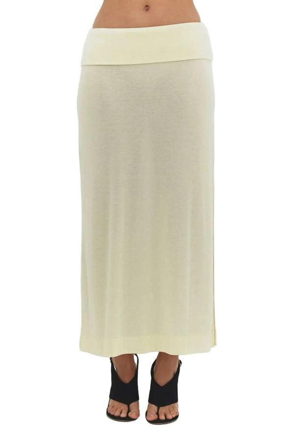 Find Me Now Sori Maxi Skirt - Butter