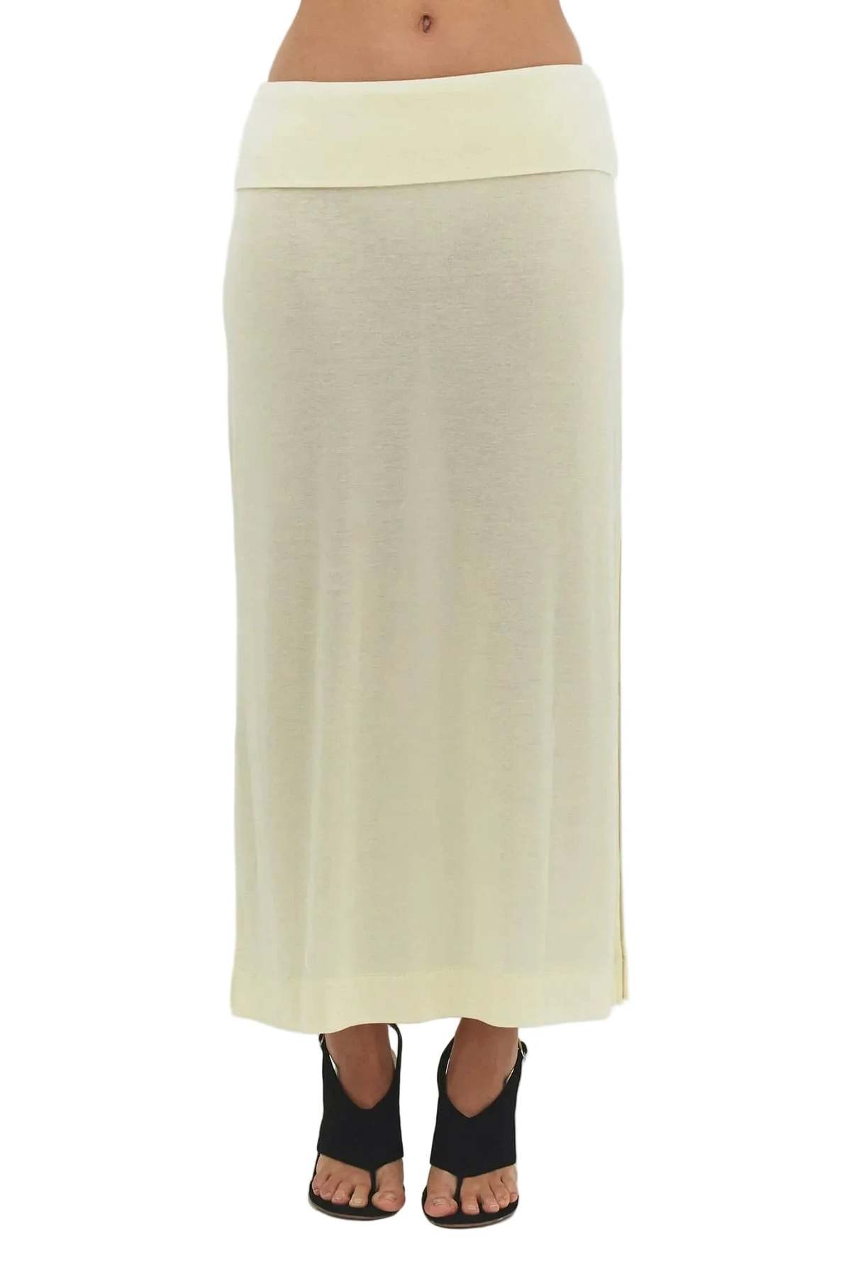 Find Me Now Sori Maxi Skirt - Butter - Image 1 of 7