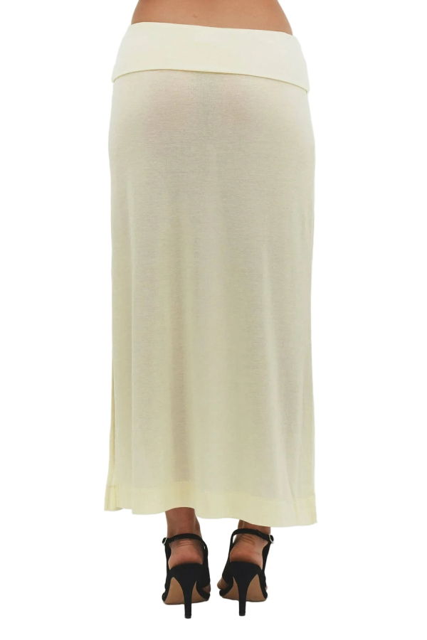 Find Me Now Sori Maxi Skirt - Butter
