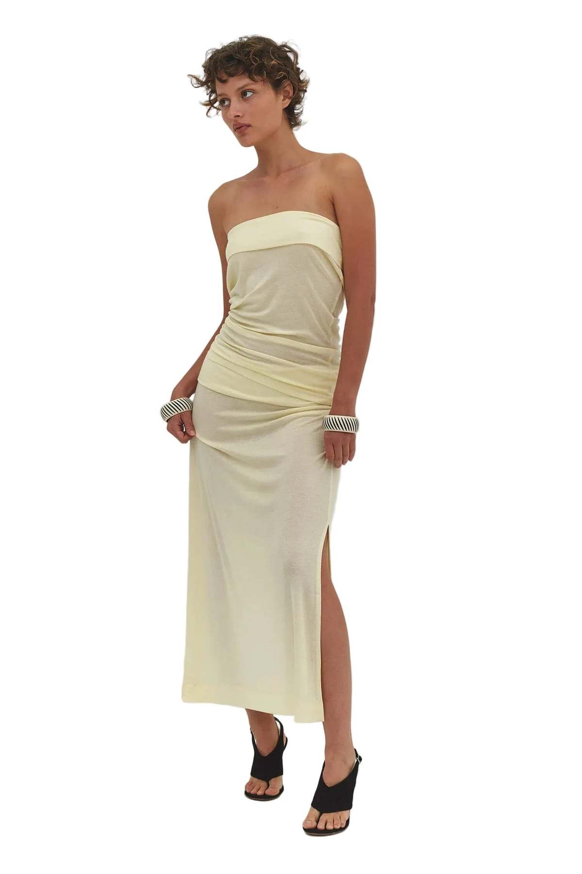 Find Me Now Sori Maxi Skirt - Butter - Image 4 of 7