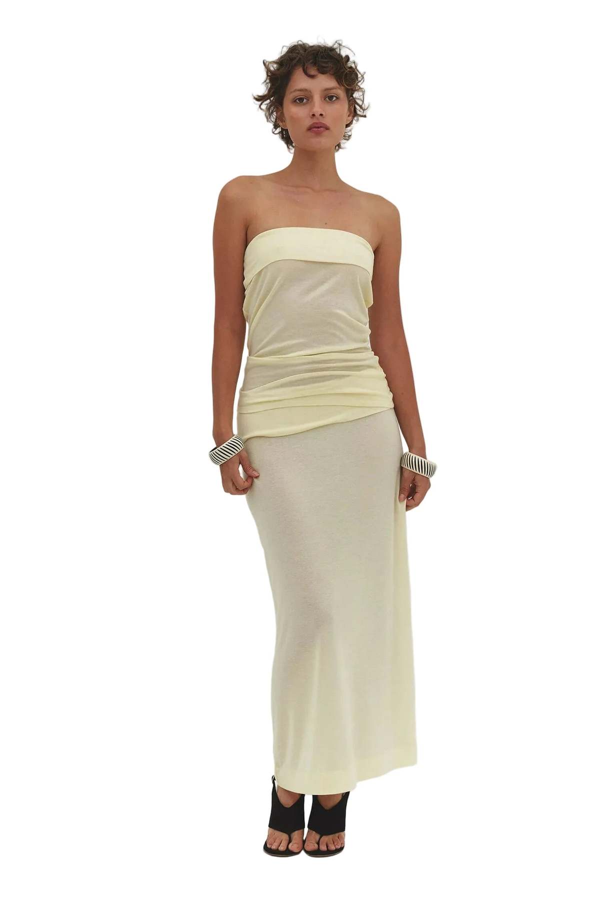 Find Me Now Sori Maxi Skirt - Butter - Image 6 of 7