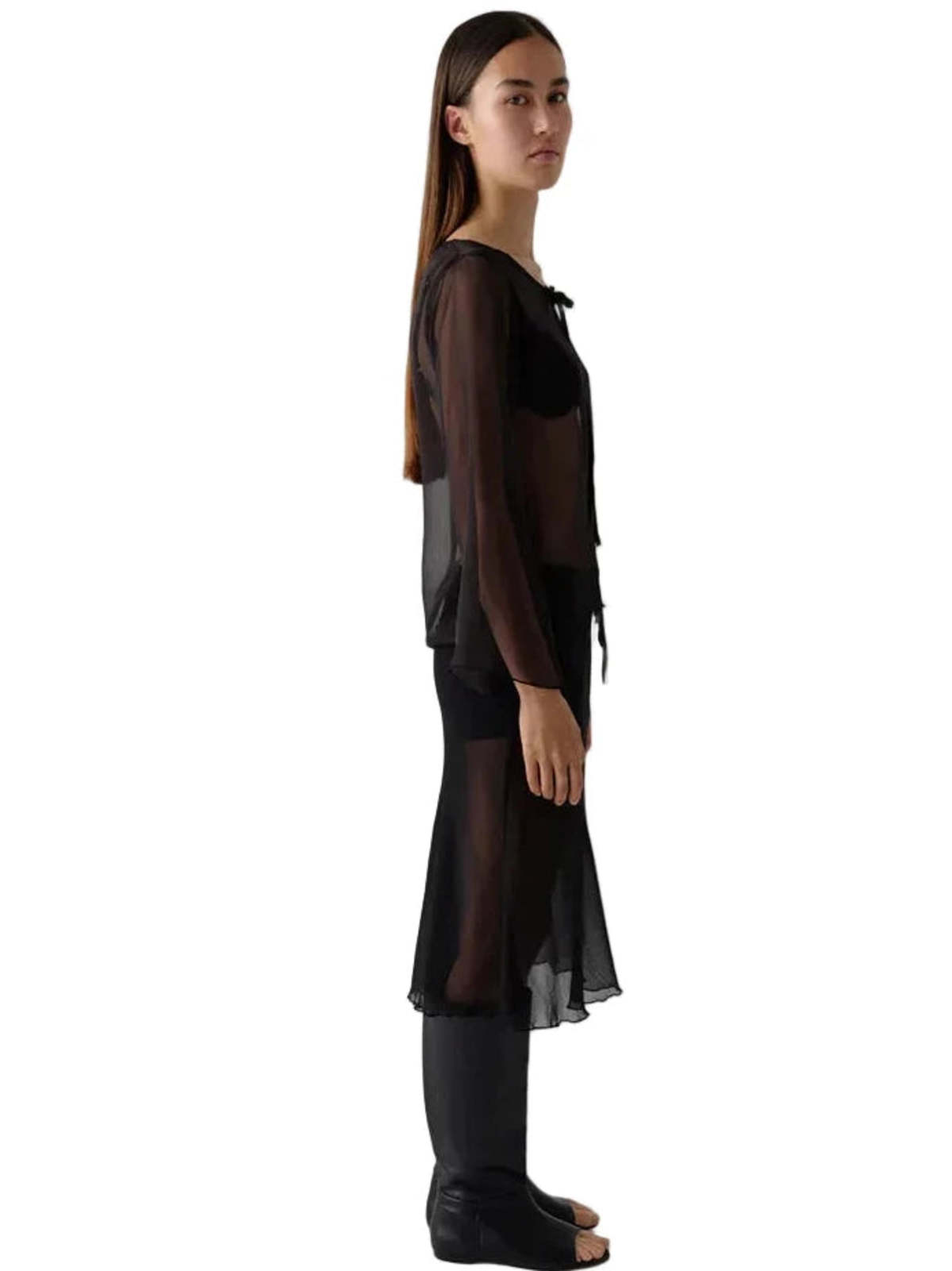 Gimaguas Bahia Midi Skirt - Black - Image 6 of 9