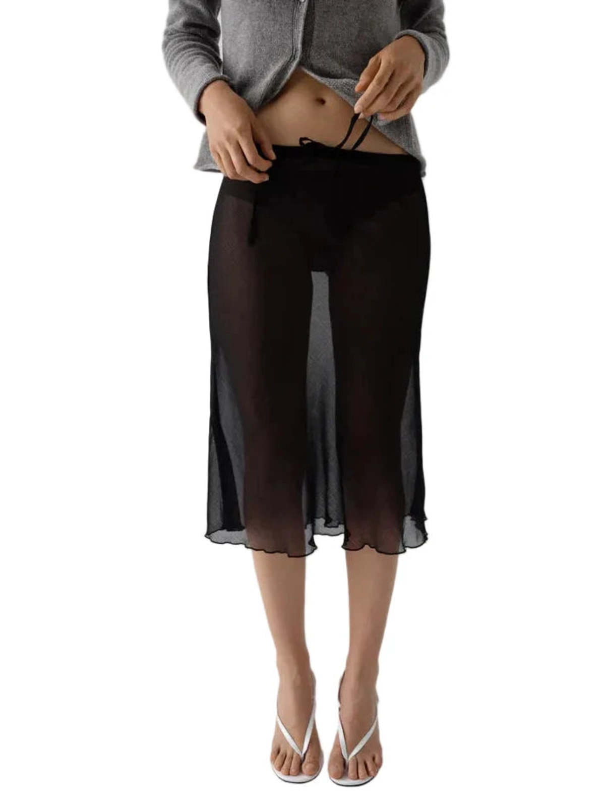 Gimaguas Bahia Midi Skirt - Black - Image 8 of 9