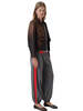 Gimaguas Emmanuelle Trousers - Grey/Red - Thumbnail 1