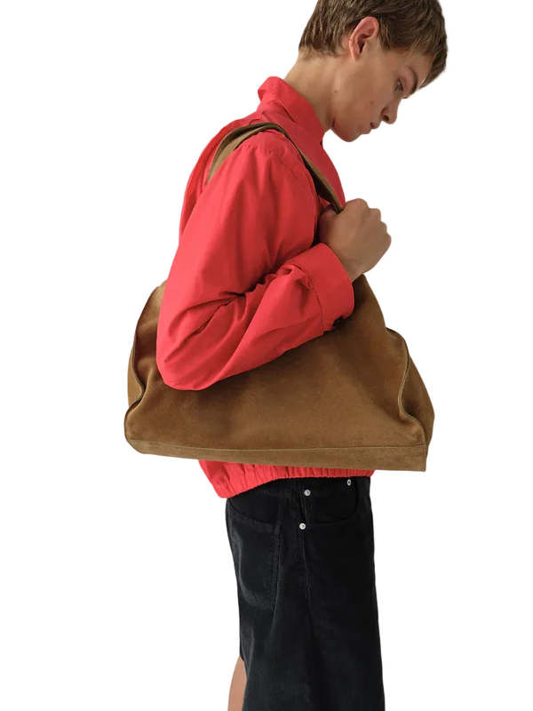 Gimaguas Maxi Suede Shopper Bag