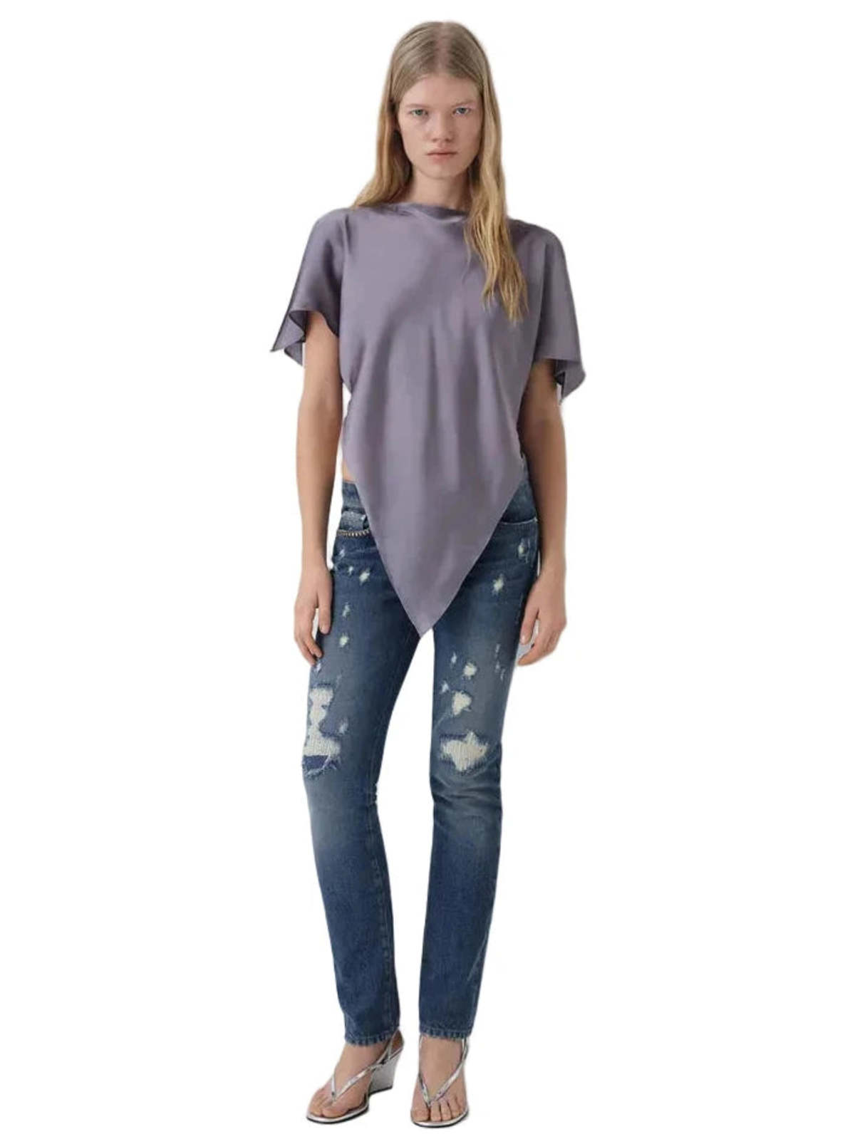 Gimaguas Trikon Top - Gray - Image 2 of 7