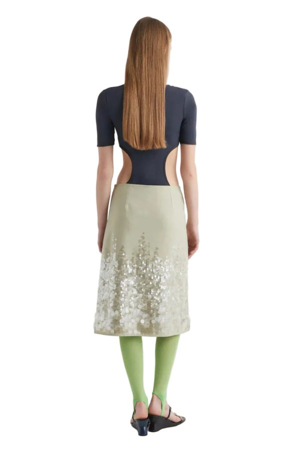 Paloma Wool Ara Skirt - Khaki