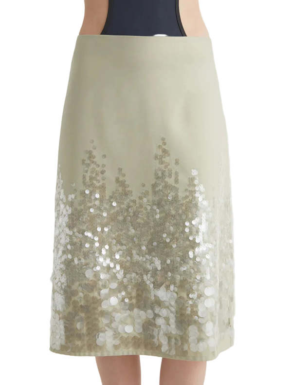Paloma Wool Ara Skirt - Khaki | Garmentory