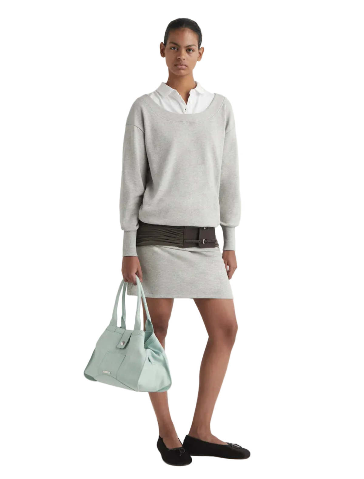 Paloma Wool Belda Dress - Gray - Image 1 of 6