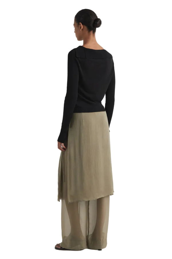 Paloma Wool Low Silk Archive Pant - Khaki