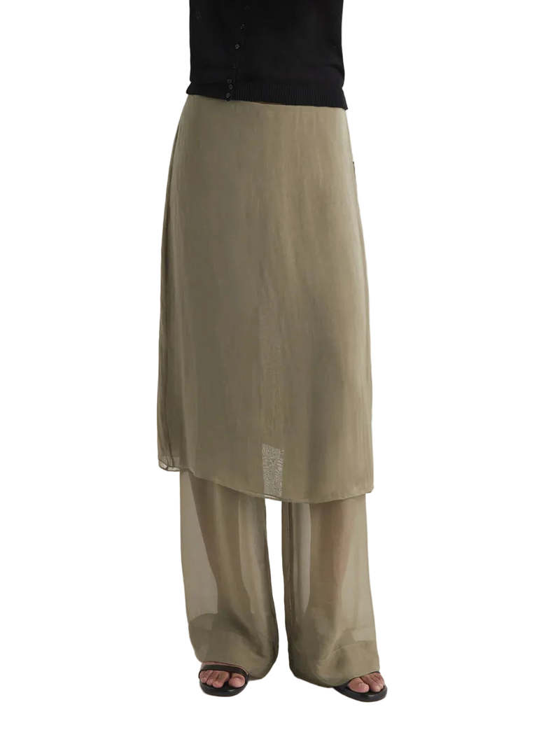 Paloma Wool Low Silk Archive Pant - Khaki