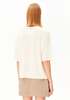 Armedangels Short Sleeve Linen Blend Knit Sweater - Undyed - Thumbnail 3