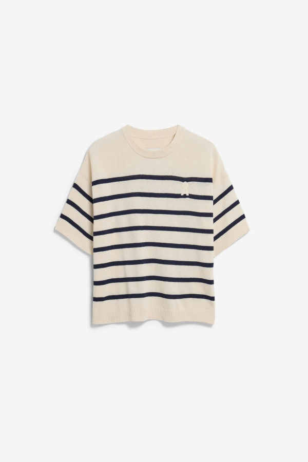 Armedangels Stripe Linen Blend Sweater