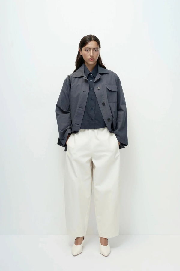 Mijeong Park Linen Work Jacket