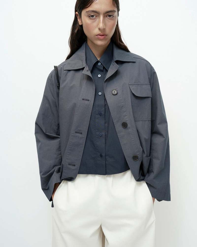 Mijeong Park Linen Work Jacket