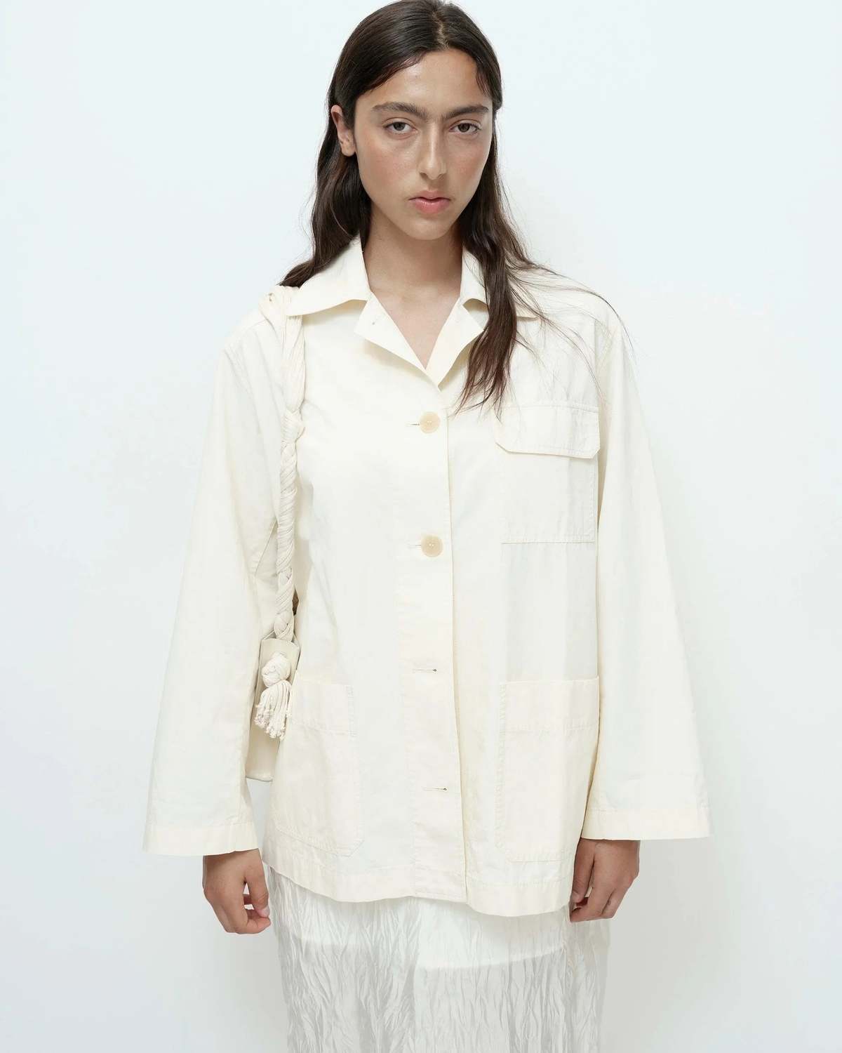 Mijeong Park Linen Work Jacket - Image 2 of 6