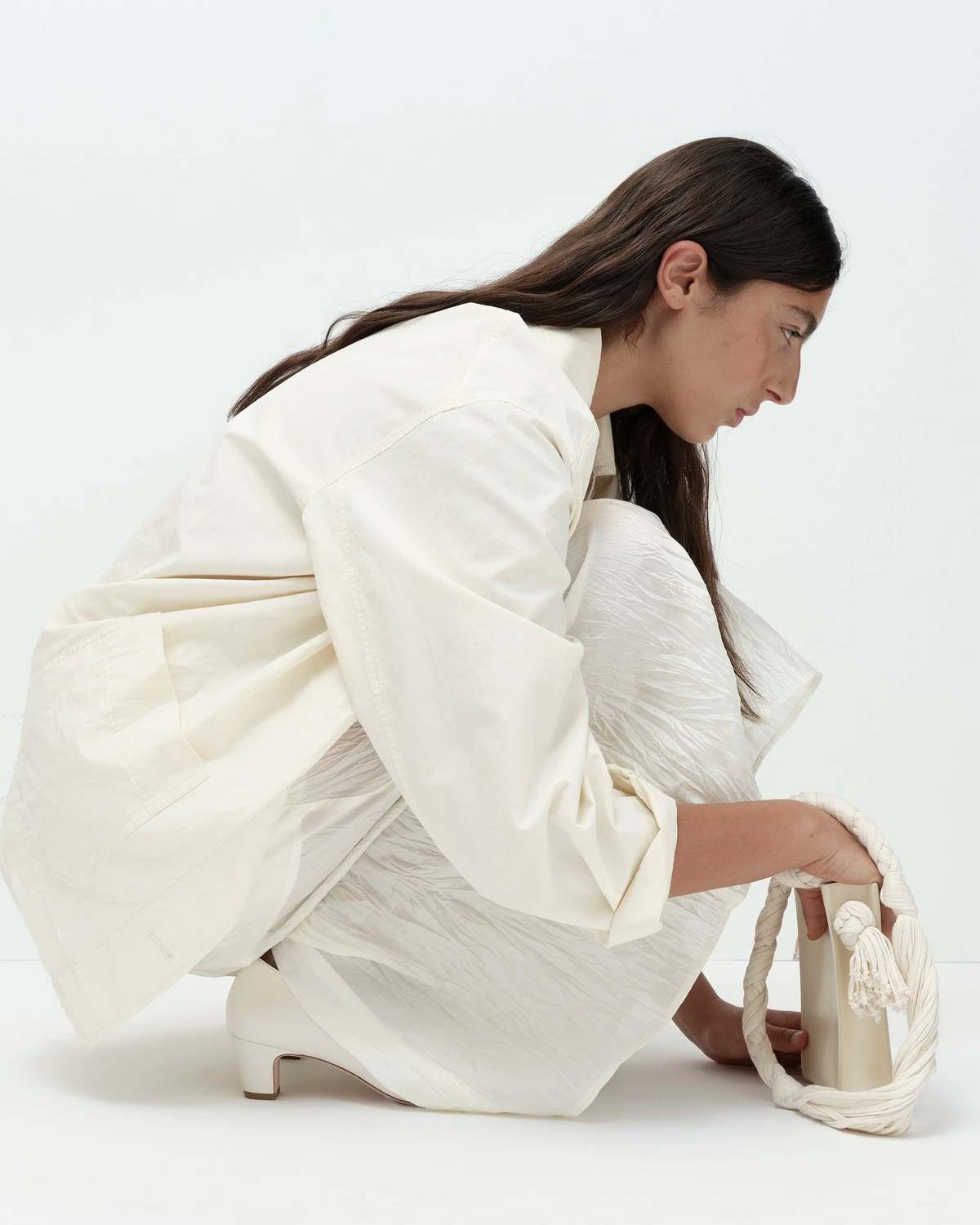 Mijeong Park Linen Work Jacket - Image 5 of 6